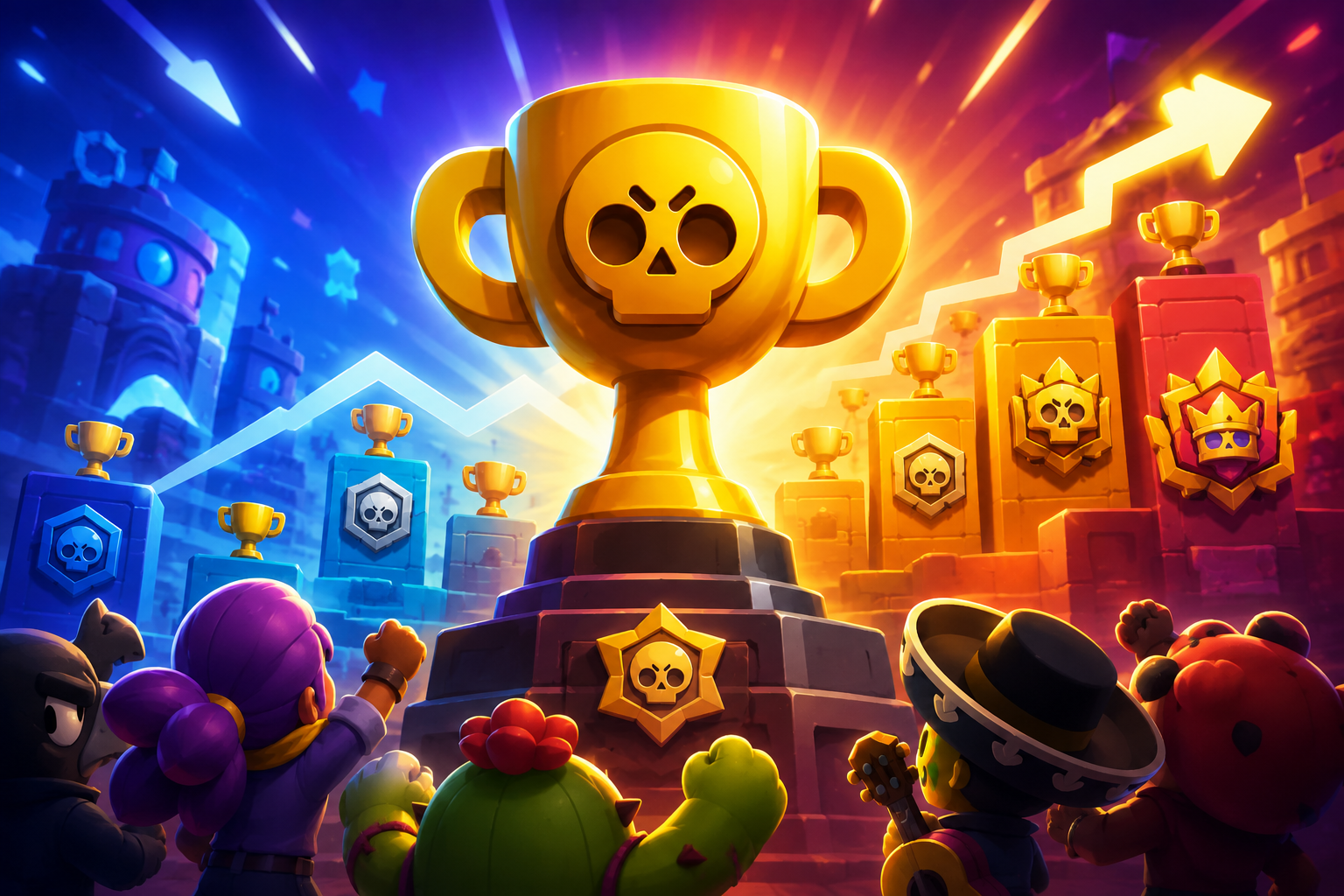 СИСТЕМА ТРОФЕЕВ BRAWL STARS 2026 — КАК ИЗМЕНИЛИСЬ КУБКИ