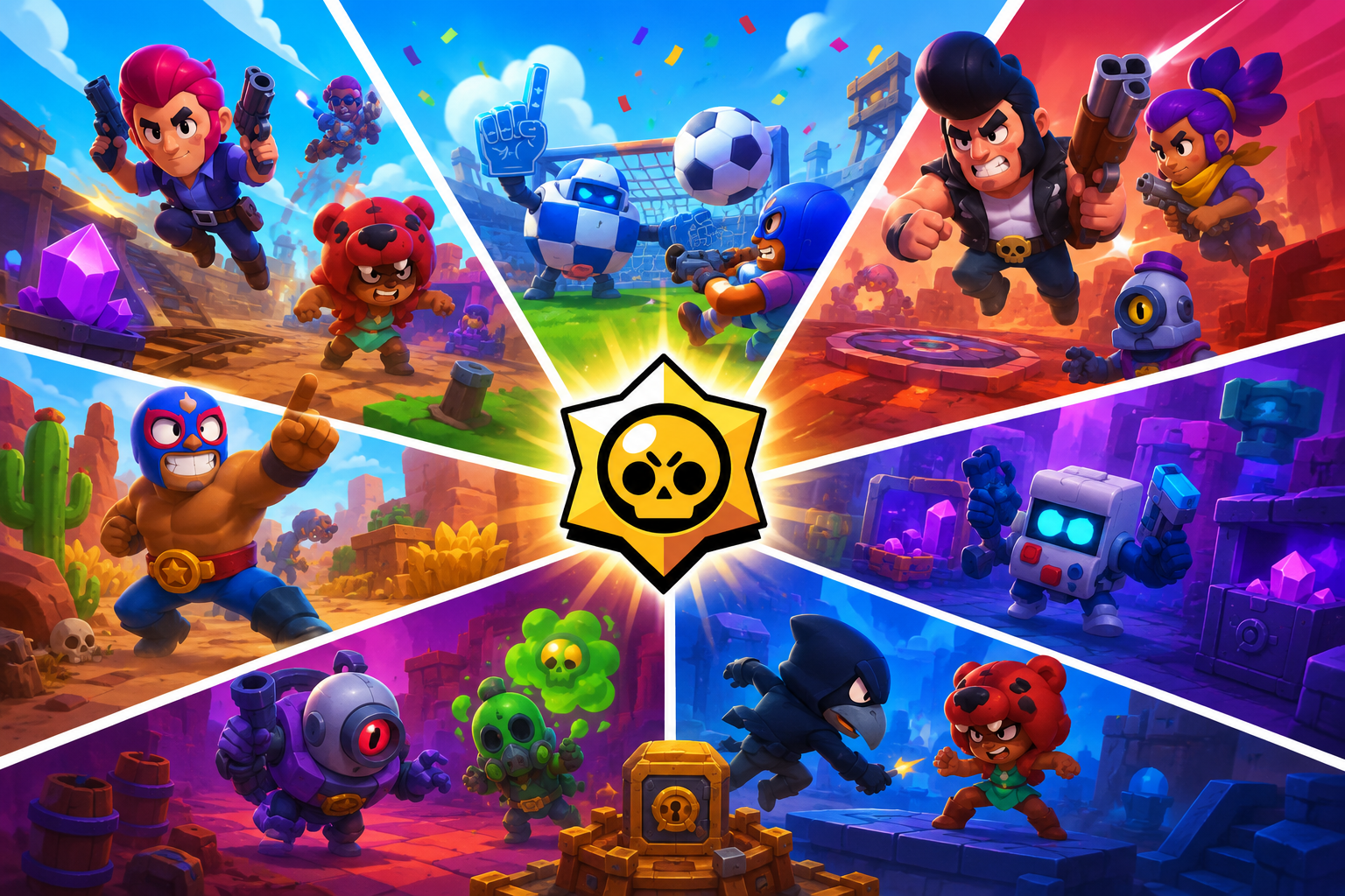 ВСЕ РЕЖИМЫ BRAWL STARS 2026 — ОТ КОМАНДНЫХ ДО ДУЭЛЕЙ