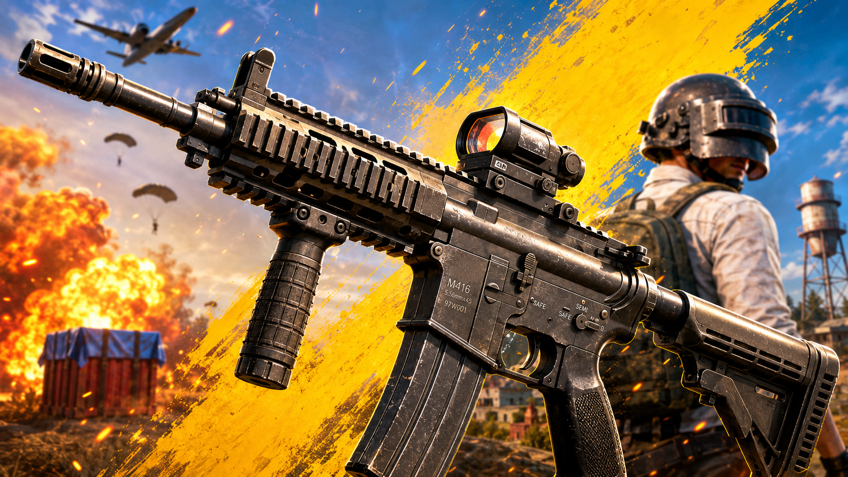 M416 В PUBG — ПОЛНЫЙ ГАЙД ПО УНИВЕРСАЛЬНОЙ ВИНТОВКЕ