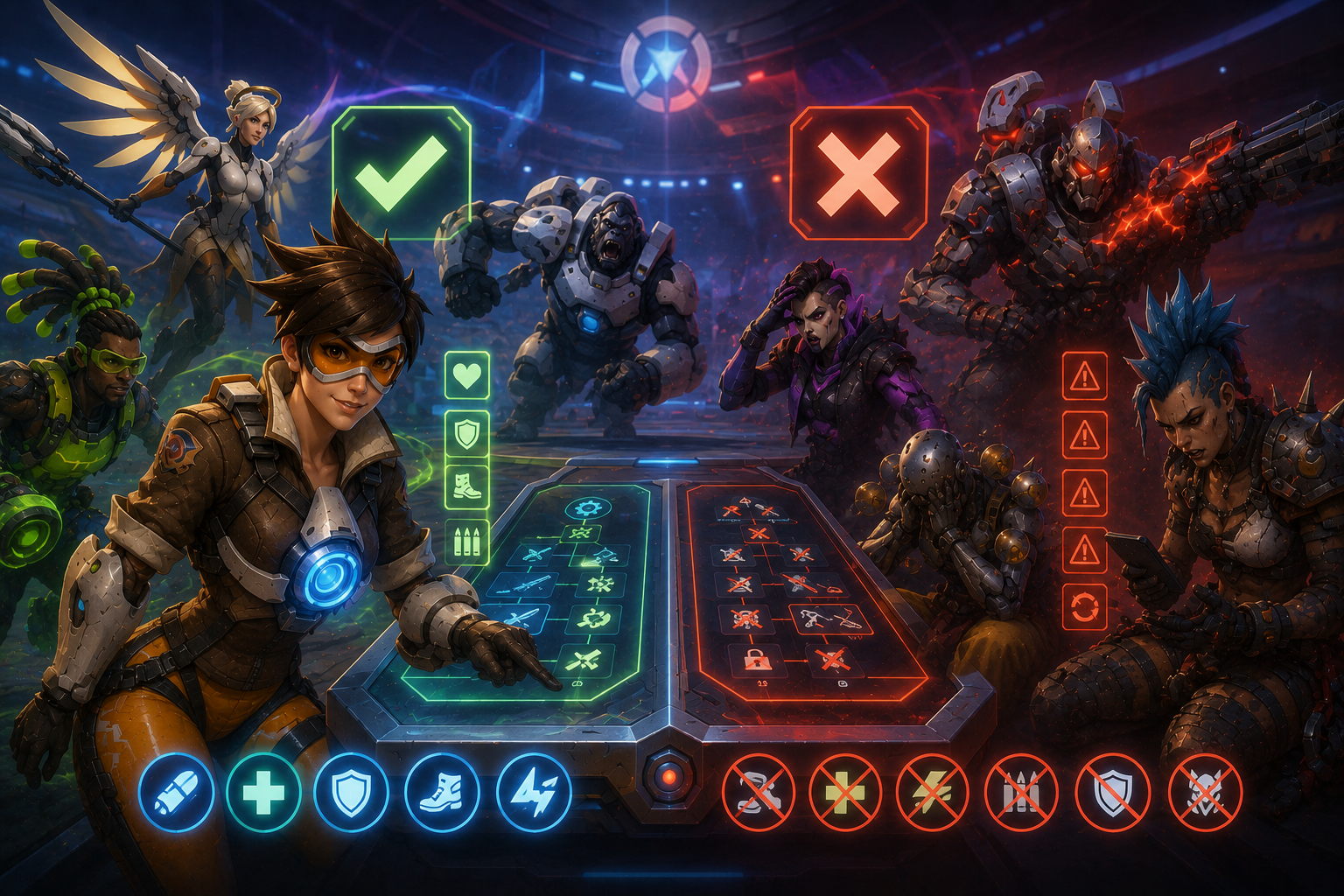 STADIUM OVERWATCH — 6 ОШИБОК КОТОРЫЕ СЛИВАЮТ ТВОЙ БИЛД