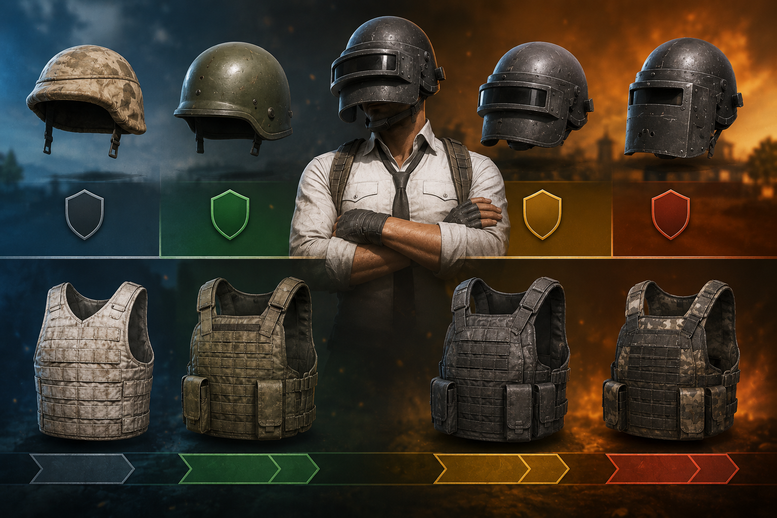 МИФЫ О БРОНЕ В PUBG — ЧТО ИЗ ЭТОГО ПРАВДА