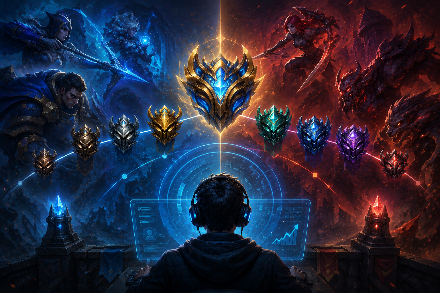 КАК УСТРОЕНА РЕЙТИНГОВАЯ СИСТЕМА LEAGUE OF LEGENDS 2026