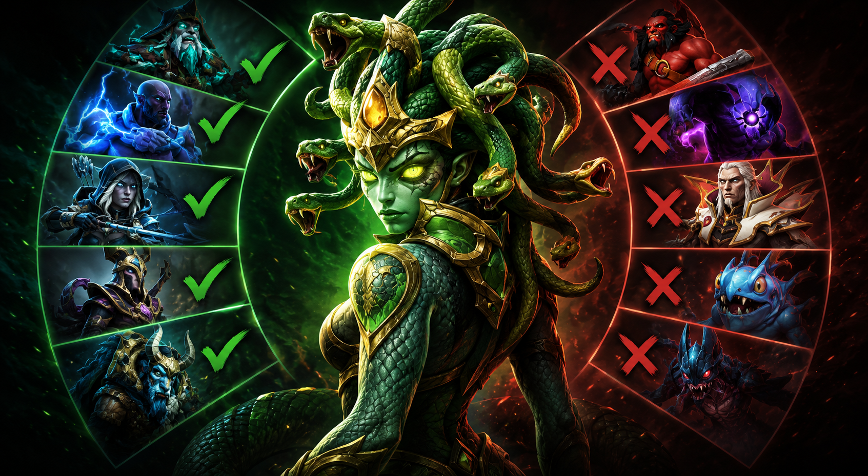 MEDUSA DOTA 2 — ПОЛНЫЙ ГАЙД ПО КОНТРПИКАМ