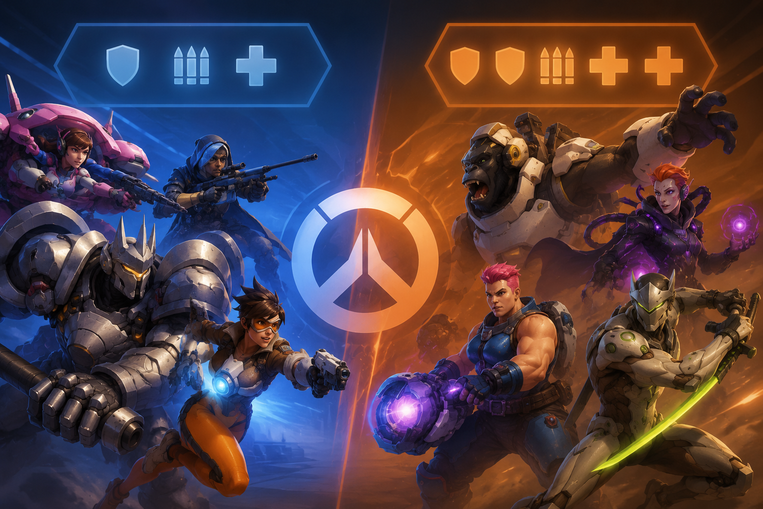 OPEN QUEUE В OVERWATCH — ЧЕМ 6V6 ОТЛИЧАЕТСЯ ОТ РОЛЕВОЙ ОЧЕРЕДИ