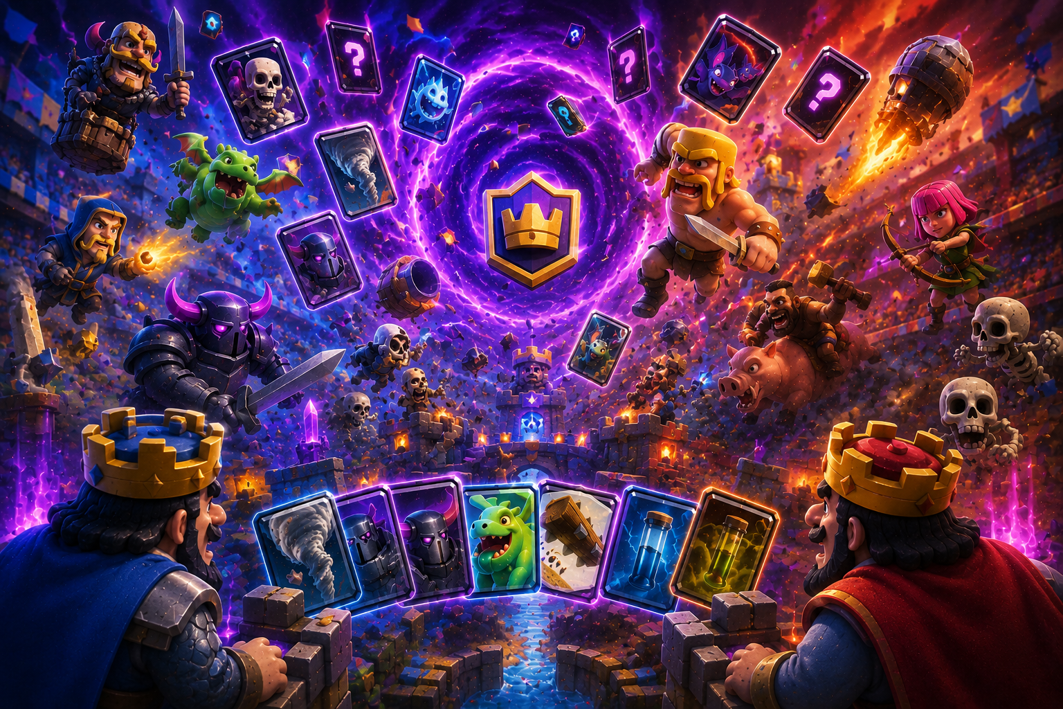 РЕЖИМ C.H.A.O.S В CLASH ROYALE — КАК СОБИРАТЬ КОЛОДУ 2026