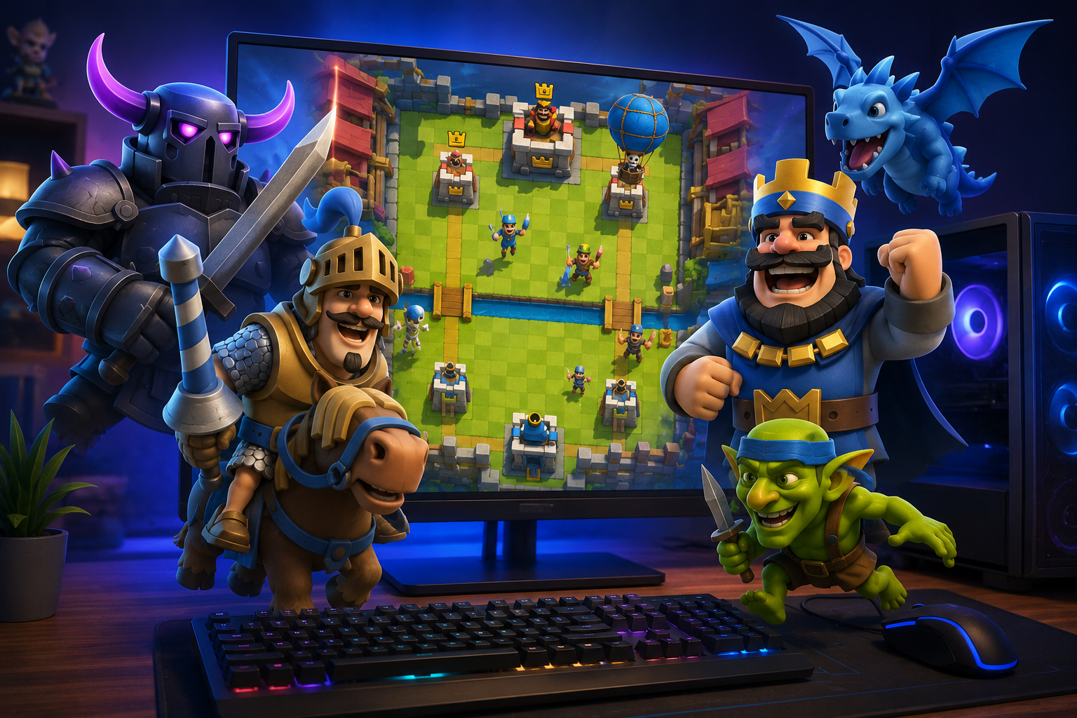 CLASH ROYALE НА КОМПЬЮТЕРЕ 2026 — ПОЛНЫЙ ГАЙД ПО УСТАНОВКЕ