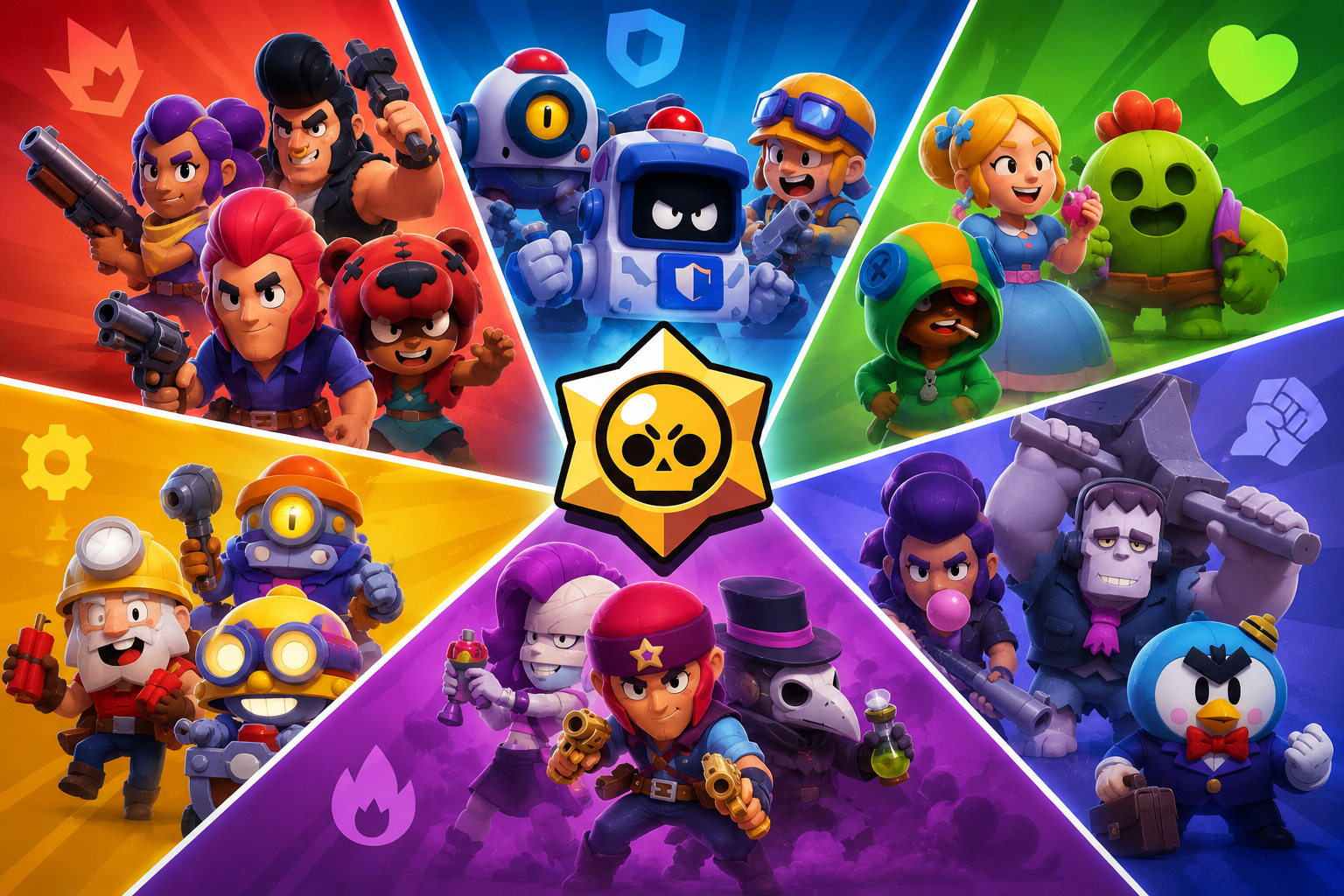 РОСТЕР BRAWL STARS 2026 — КАК УСТРОЕНА КЛАССИФИКАЦИЯ БОЙЦОВ
