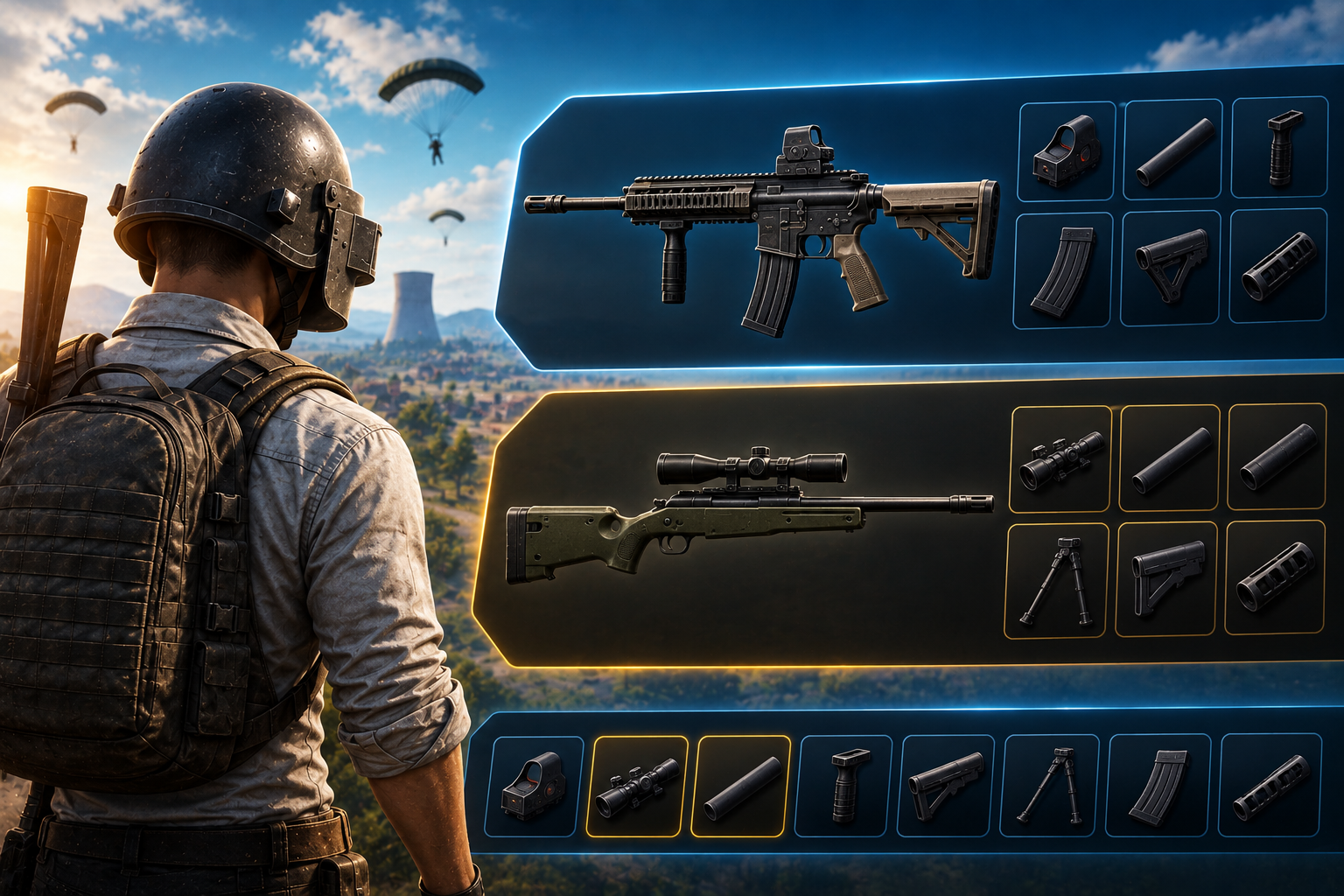 СБОРКИ ОБВЕСОВ PUBG 2026 — ГОТОВЫЕ ЛОАДАУТЫ ПОД ХОДОВОЕ ОРУЖИЕ